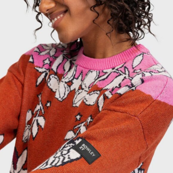 NWT New Women's Roxy X Rowley Technical Sweater Medium M Shirt Top Baselayer - Picture 4 of 7